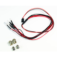 Absima LED set white/red with aluminum holder