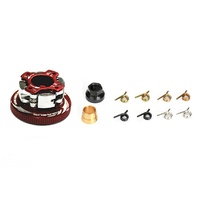 4 Shoe Clutches Combo Set: 4 Shoe Clutches +1.0mm Spring(3 types of Springs)+4 Shoe Clutches Shim+ Clutch Nut+Clutch Spring Bush*4+Clutch Plate+34mm