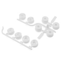 Team Associated TC28 Wheel Set (White) (Front & Rear)