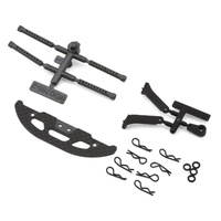 Team Associated TC28 Front Bumper & Body Mount Set