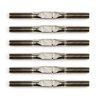 FT 1:14 Titanium Turnbuckle Set, silver, 35 mm/1.37 in
