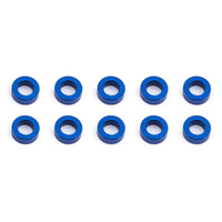 Ballstud Washers, 5.5x3.0x2.0 mm, blue aluminum
