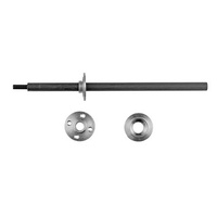 RC12L Rear Axle & Hub Set