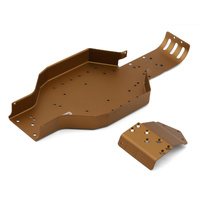 Team Associated RC10 Factory Team Chassis & Nose Plate (Bronze)