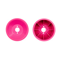 RC10 '89 Stealth Car Rear Wheels, 2.2, Pink