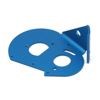 Team Associated RC10 Factory Team Aluminum Motor Plate (Blue)