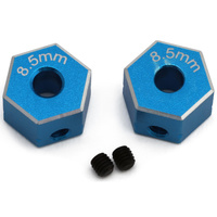 Team Associated DC10 Factory Team 12mm Aluminum Wheel Hex (2) (8.5mm)