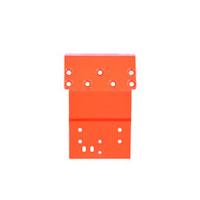 RC10 Nose Plate, Neon Red