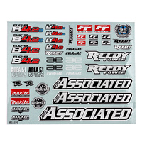 RC8B4.2 Decal Sheet