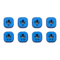 RC10F6 FT Camber Bushings, blue aluminum