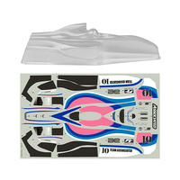RC10F6 Classic Body Set, Clear