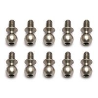 Heavy-Duty Ballstuds, 4 mm, long neck