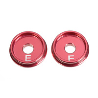 Team Corally - Alum. Lower Arm Cap SSX-12 - E - 1.0mm - 2 Pcs