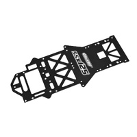 Team Corally - Chassis - 7075 Aluminium - 2.0mm - Black - 1 Pc