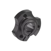 Team Corally - Spur Gear Holder - Solid Axle - Aluminium - Black - 1 Pc