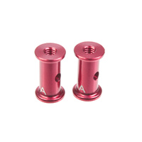 Team Corally - Alum. Spacer Holder - A - 12mm - 2 Pcs