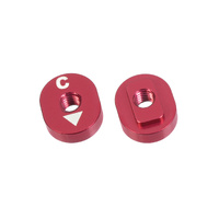 Team Corally - Alum. Excentric Camber Nut - C - 0° - 2.0° - 2 Pcs