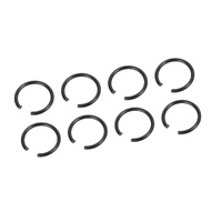 Team Corally - C-Clips 7mm - Steel - 8 Pcs