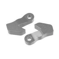 Team Corally - Aluminum Lever - Front - Silver - 2 Pcs