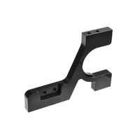 Team Corally - Bulkhead - Rear Left - 7075 Aluminium -Black - 1 Pc