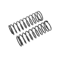 Team Corally - Shock Spring - Black - Hard - Rear - 2 Pcs