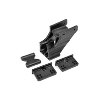 Team Corally - Wing Mount - V2 - Adjustable - Composite - 1 Set