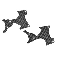 Team Corally - Suspension Arm Cover - Stiffener - XB PRO - Rear - L/R - Carbon 2mm - 1 Pair