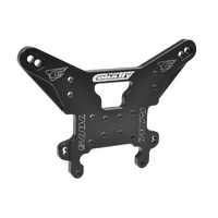 Team Corally - Shock Tower - XL6S - Rear - Aluminum 7075 - 5mm - Hard Anodised - Black - Made In Italy