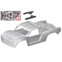 Team Corally - Polycarbonate Body - Shiroi - Clear - Cut - Decals - 1 Pc