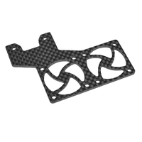 Team Corally - Fan Holder - Graphite - Limited Edition - 1 Pc