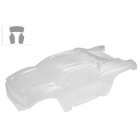 Team Corally - Polycarbonate Body - Punisher 4 - Clear - Cut - Decals - 1 Pc