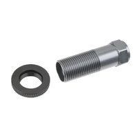 Team Corally - Servo Saver Shaft w/ Nut - Aluminum - Titanium - 1 Set