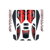 Team Corally - Body Decal Sheet - Python XP 6S - 2021 - 1 pc