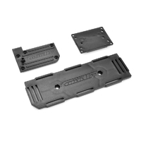 Team Corally - Battery - ESC Holder Plate -Receiver Box Cover - Composite - 1 Set