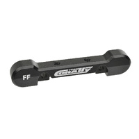 Team Corally - Suspension Arm Mount - HD - FR-FR - Aluminum 8mm - Black - 1 Pc