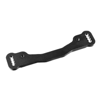 Team Corally - Steering Rack - MT23 - 7075 T6 - 3mm - Black - Made in Italy - 1 pc