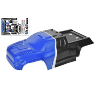 Team Corally - Polycarbonate Body - Furago XD - Painted - Cut - Decals - Blue Color - 1 Pc