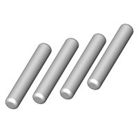 Team Corally - Wheel Axle Pin - ø2x12 - Steel - 4 Pcs