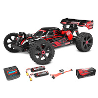 Team Corally - Asuga XLR RTR - Drive'n Go Pack 6S - Red Color