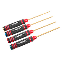 Team Corally - Pro Hex Tool Set - Ti-Ni Coated - 1.5 / 2.0 / 2.5 / 3.0 mm - 4 pcs