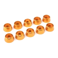 Team Corally - Aluminium Washer - for M5 Socket Head Screws - OD=12mm - Gold - 10 pcs