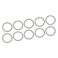 Team Corally - Steel Metric Shim - 8x10x0,1mm - 10 pcs