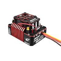 Team Corally - Revoc II XTR 160 "Racing Factory" - Black - Red Color - 2-6S Esc For Sensored And Sensorless Motors - 160A