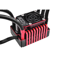 Team Corally - CMM-8 Racing Controller - 2-4S - 240A - BEC 6-7.4V 8A - Sensored-Sensorless - Black - Red Color