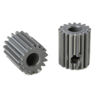 Team Corally - 64 DP Pinion - Short - Hard Anodised AL7075 - 17 Teeth - Shaft Dia. 3.17mm