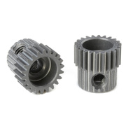 Team Corally - 64 DP Pinion - Short - Hard Anodised AL7075 - 22 Teeth - Shaft Dia. 3.17mm