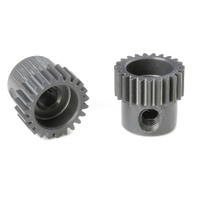 Team Corally - 64 DP Pinion - Short - Hard Anodised AL7075 - 23 Teeth - Shaft Dia. 3.17mm