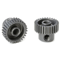 Team Corally - 64 DP Pinion - Short - Hard Anodised AL7075 - 28 Teeth - Shaft Dia. 3.17mm