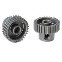 Team Corally - 64 DP Pinion - Short - Hard Anodised AL7075 - 30 Teeth - Shaft Dia. 3.17mm