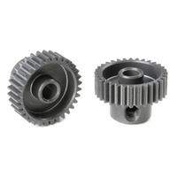 Team Corally - 64 DP Pinion - Short - Hard Anodised AL7075 - 32 Teeth - Shaft Dia. 3.17mm